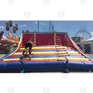 Comercial nuevo parque al aire libre inflable Jacobs escalera carnaval juego <span class=keywords><strong>de</strong></span> escalada para adultos - Product Image 5