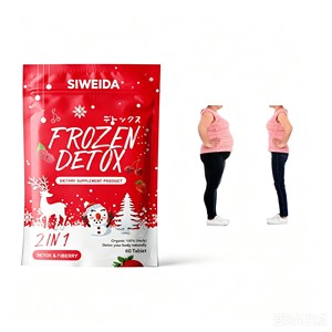 Frozen Detox Fiberry 2in1 Gélules Végétales Garcinia Cambogia Fibre Nettoyage Perte Poids Minceur Brûle <span class=keywords><strong>Graisse</strong></span> Métabolisme - Product Image 1