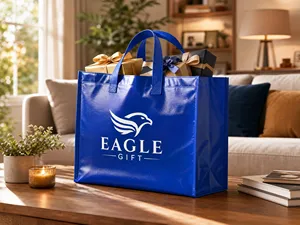 Sac fourre-tout en toile de coton durable en gros, imprimé sur mesure par sérigraphie, réutilisable, avec fermeture auto-agrippante en PP laminé, pour bouteille de vin - Product Image 2