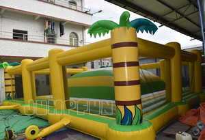 Bambini gonfiabili Jumping mountain 10x10 metri Soft mountain buttafuori gonfiabili 2023 hot soft jumping bed - Product Image 5