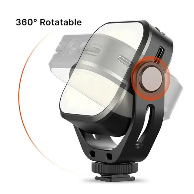 Ulanzi VL66 Bi-color Light Pocket LED Video Light 2000mAh Rechargeable Portable Fill Light for Phone