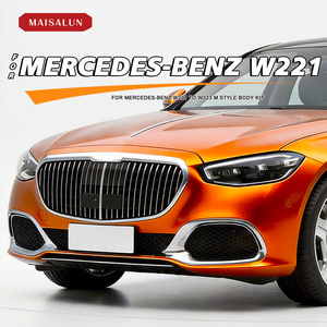 Kit di Restyling Esterno W221 per Mercedes <span class=keywords><strong>Classe</strong></span> <span class=keywords><strong>S</strong></span> W221, Conversione Stile M W223, Parti Auto per Modifiche - Product Image 2
