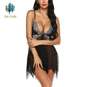 Yanzhui Lussuoso Abito da Notte Trasparente per Crossdressing, Moda Sexy per Donne Mature con Seno Grande - Product Image 3