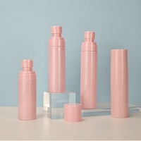 Bouteilles pulvérisateur à pompe à fine brume en plastique personnalisées de 100 ml avec impression sérigraphique, forme cylindrique pour brume corporelle/visage/cheveux