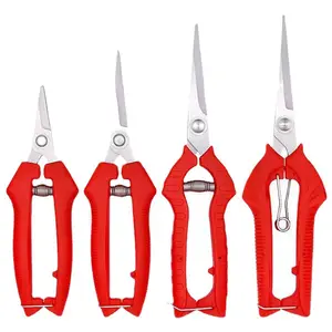 Factory stock stainless steel pruning shears knife vegetable scissors floral tree scissors