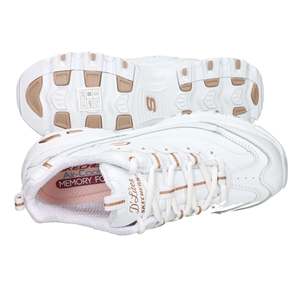 <span class=keywords><strong>Zapatillas</strong></span> Skechers D Lites <span class=keywords><strong>para</strong></span> <span class=keywords><strong>mujer</strong></span>, color blanco polvo 11931, zapatos <span class=keywords><strong>para</strong></span> <span class=keywords><strong>caminar</strong></span> cómodos y a la moda - Product Image 6
