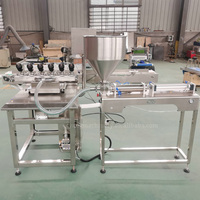 Machine de remplissage automatique de pain grillé au fromage Ligne complète de production de pain Croissant Confiture Injection Machines de boulangerie