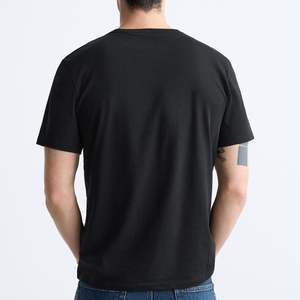 Factory Wholesale Custom T-<strong>shirt</strong> DTG Printing Custom logo Color Fabric <strong>Men's</strong> T-<strong>shirt</strong> - Product Image 4