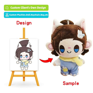 OEM Üretici Özel Peluş Oyuncaklar Bebek Tasarımı Dolgulu Hayvan Oyuncakları Yumuşak Oyuncaklar Peluş Anime Özel Düşük Minimum Sipariş Adedi Özelleştirilmiş Peluş Oyuncak Bebek - Product Image 5
