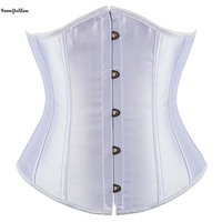 Soutien-Gorge Bustier Bustier Noir et Solide à Taille Incurvée de Conception Simple Corset Grande Taille XXXXXXL Ceinture Corset Minceur