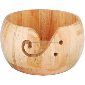 Cuencos de vajilla de mesa de cocina artesanal de madera de calidad estándar de madera de acacia para servir alimentos disponibles a precio a granel - Product Image 4