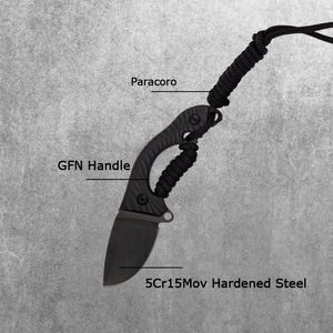 Cuchillo Multifuncional de Acero de Damasco Personalizado DIY OEM con Funda Kydex, Mango de Madera, Clip para Cinturón Portátil, para Camping, 1 Año de Garantía - Product Image 2