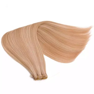 Jasmine beauty New Volume Double Weft machine Weft Hair Extensions Luxury Quality for Salon Highlight Color Double Drawn - Product Image 2