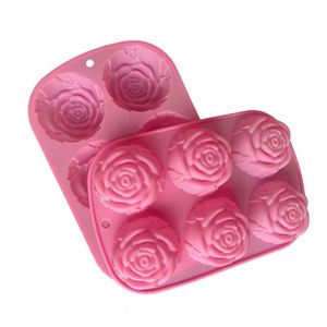 3D Rose Flower <b>Silicone</b> Mold <b>Baking</b> Pastry Tools for Cake & Fondant Decor for Adding Elegant Touches to Your Desserts - Product Image 5