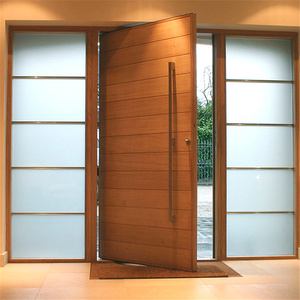 Portes doubles en <span class=keywords><strong>bois</strong></span> modernes de luxe les plus vendues pour les maisons et les hôtels avec un design imperméable - Product Image 4
