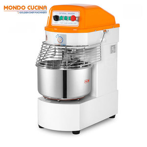 Vàng Đầu Bếp Duy Nhất Giai Đoạn 40 Lít 15 Kg Tốc Độ Gấp Đôi Bánh Mì Bột Trộn Croissant Dây Chuyền Sản Xuất Pita Bánh Mì Sản Xuất Máy - Product Image 3