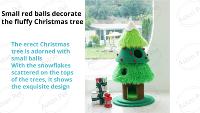 Grand arbre à chat avec nid, design arbre de Noël, nouvelle version améliorée, arbre à chat et grattoir