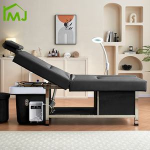 Réglage direct de l'ascenseur arrière en usine Massage des cheveux Chaise de pédicure Lit de <span class=keywords><strong>shampooing</strong></span> - Product Image 2