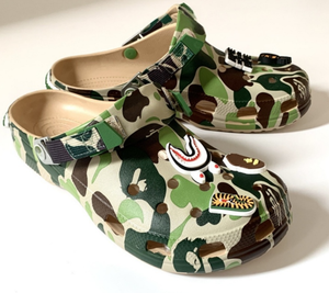 Chaussures <span class=keywords><strong>de</strong></span> <span class=keywords><strong>plage</strong></span> estivales pour enfants : antidérapantes, respirantes, sabots camouflage à bout fermé (unisexe) - Product Image 1