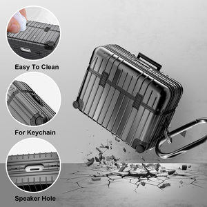 เคสซิลิโคนลายการ์ตูนโลโก้หรูหราสำหรับหูฟังไร้สาย ป้องกันรอยขีดข่วน สำหรับ Airpods 2  พร้อมเคสหนังสำหรับ Airpods Pro 2 - Product Image 2