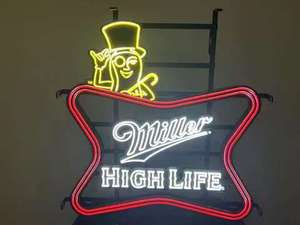 Customize Led <strong>Neon</strong> <strong>Sign</strong> Light Miller High Life <strong>Beer</strong> Logo Store Club Decor Bar Custom <strong>Neon</strong> <strong>Sign</strong> for Nightclub - Product Image 3