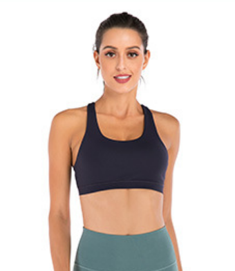 Custom Mesh Sexy Racer Back Sports Bra for Ladies