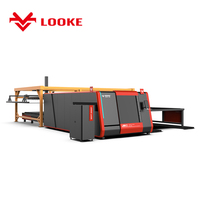 Machine de découpe laser à fibre pour métal en bobine, aluminium, 1500W 6000W 3015, chargement et déchargement automatiques, prix