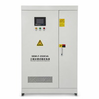 Stabilisateur de tension triphasé à régulation indépendante SBW-F-250KVA, tension d'entrée 280-480V, tension de sortie 380V, 415V et 440V
