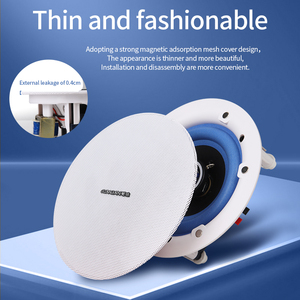 Música de Fondo de 200W y 2 Zonas para Kit de Amplificador, Altavoces de Techo de 5.25 Pulgadas para Sala de Estar, Cocina, Sistema de Audio para Toda la Casa - Product Image 4