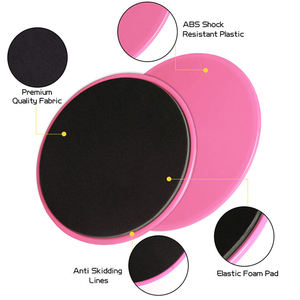 Dischi Scorrevoli Doppi <span class=keywords><strong>per</strong></span> Allenamento Core, Slider Addominale Potenziato, Attrezzatura Fitness <span class=keywords><strong>per</strong></span> Casa, Strumento <span class=keywords><strong>per</strong></span> Allenamento di Agilità - Product Image 6