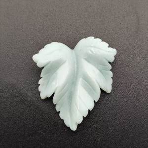 OEM High quality Handcraft Blue Quartzite 24mm-41mm Gemstone blue Various styles Leaf For Design - Product Image 1