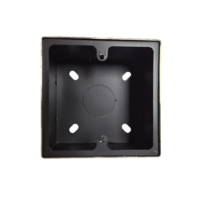 Scatola per Pulsante di Uscita Controllo Accessi in Acciaio Inox 201 Lucido, <span class=keywords><strong>86MM</strong></span> X <span class=keywords><strong>86mm</strong></span> X 40mm, Foro per Cablaggio Diametro 20 - Product Image 1
