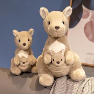 Juguete de peluche de <span class=keywords><strong>canguro</strong></span> para madre e hijo súper suave de alta calidad, juguetes de animales de peluche de <span class=keywords><strong>canguro</strong></span> adorables, muñeco de compañía divertido para niños - Product Image 6