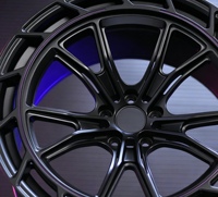 Rines Monobloque Forjados de 19 Pulgadas 9J, 20 Pulgadas 10J, 21 Pulgadas 10.5J, Diseño de Malla Multirradio Cóncava Profunda para Mustang, Camaro, Supra, GTR