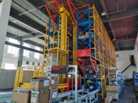 Chariot élévateur robotisé AGV, chariot élévateur à fourche, chariot automatisé à guidage automatique, petit équipement de manutention en métal pour la logistique d'entrepôt
