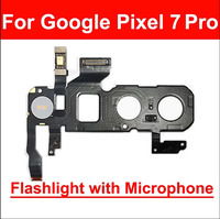 Pour lampe de poche Google Pixel 7 pro avec câble flexible de microphone