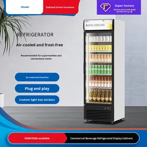 Vitrine réfrigérée commerciale pour boissons et aliments 400L+<span class=keywords><strong>600L</strong></span>, fabriquée en Chine - Product Image 5