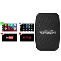 Caja Android para Auto FCL Cross-border GT4S con USB CarPlay y Adaptador Inalámbrico CarPlay para Teléfonos Apple y Android, Transmisión de Video