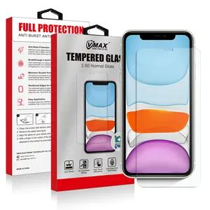 Znp — protecteur d'écran pour iphone 11, en verre trempé personnalisé 2.5D, en Stock, livraison rapide