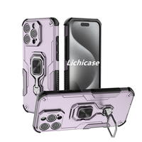 Lichicase Armor conçu support rotatif coque de téléphone de Protection complète pour IQOO 15 Z10 Z10 Turbo couverture arrière antichoc
