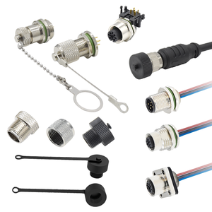 고품질 M12 방수 케이블 5핀 A-코드 남성 여성 커넥터 공급업체 플러그 M12 와이어 커넥터 - Product Image 3
