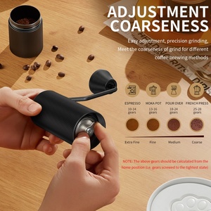 เครื่องบดกาแฟแบบพกพา ทำจากอลูมิเนียมอัลลอยด์ บดด้วยมือ - Product Image 2