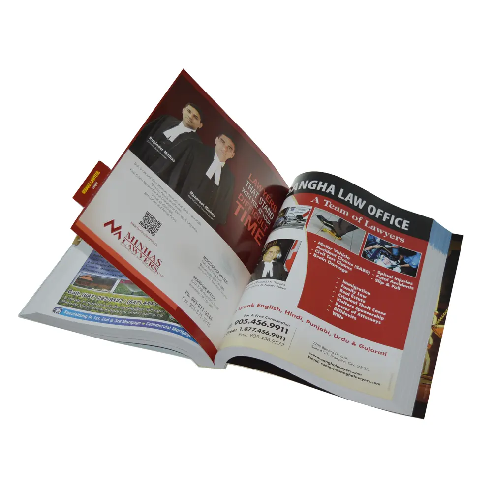 Düşük fiyat 2020 baskılı promosyon el ilanı/broşür/katalog/kitapçık yazdırma, ucuz broşür, katalog baskı