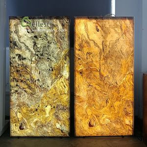 Preisgünstiger Transluzenter Flexibler Steinbelag Transluzenter Steinbelag Leicht Hinterleuchteter Belag - Product Image 4