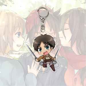 Vente en gros de figurines d'<span class=keywords><strong>anime</strong></span> personnalisées imprimées UV Porte-clés pendentif en acrylique pour bijoux Cosplay-Cadeau idéal pour les amis - Product Image 6