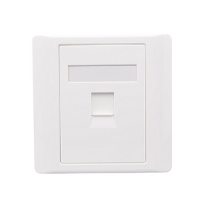 Plaque frontale PC ignifuge OEM usine XXD réseau domestique/bureau <span class=keywords><strong>RJ45</strong></span> avec keystone 2 ports 86 type plaque frontale britannique - Product Image 3