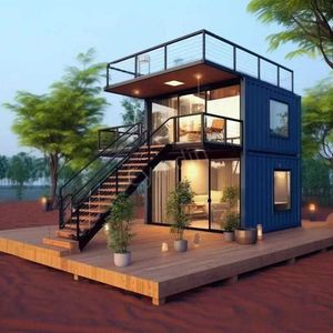 Cymdiin роскошный модульный стальной контейнерный дом с 2 спальнями, дом для ремонта контейнеров, сборные роскошные апартаменты для проживания - Product Image 2