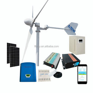 Generador Eólico Vertical de 3kw 2kw, Venta Directa de Fábrica, Certificación CE, Sistema de Generación de Energía Eólica de 1kw 500w 12v 24v 48V para Uso Doméstico - Product Image 6