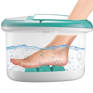 Mimiir-masajeador de pies multifuncional con Calefacción Automática, proveedor de Spa con 6 rodillos de masaje Shiatsu motorizados - Product Image 6