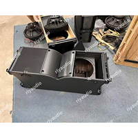 Système de sonorisation de scène exclusif pour concerts, enceinte Line Array K3 double 12 pouces, tweeters doubles, bobine vocale de 75 mm, crossover bidirectionnel, woofer passif